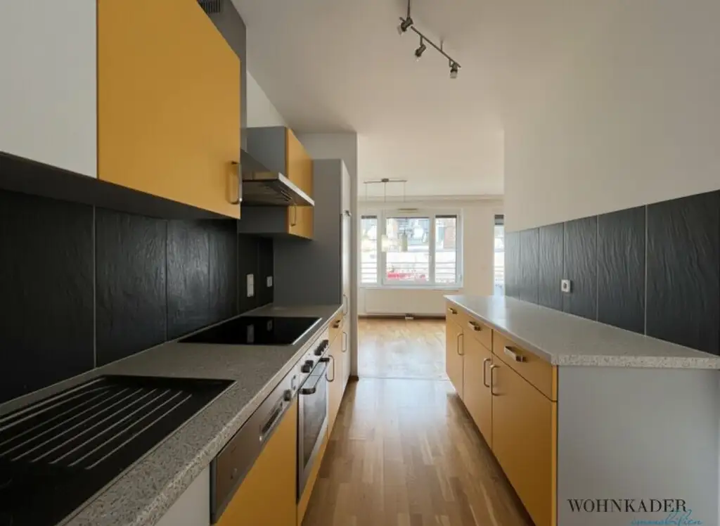 Moderne 3-Zimmer-Wohnung mit Loggia zum ruhigen Innenhof – Nähe Karmelitermarkt