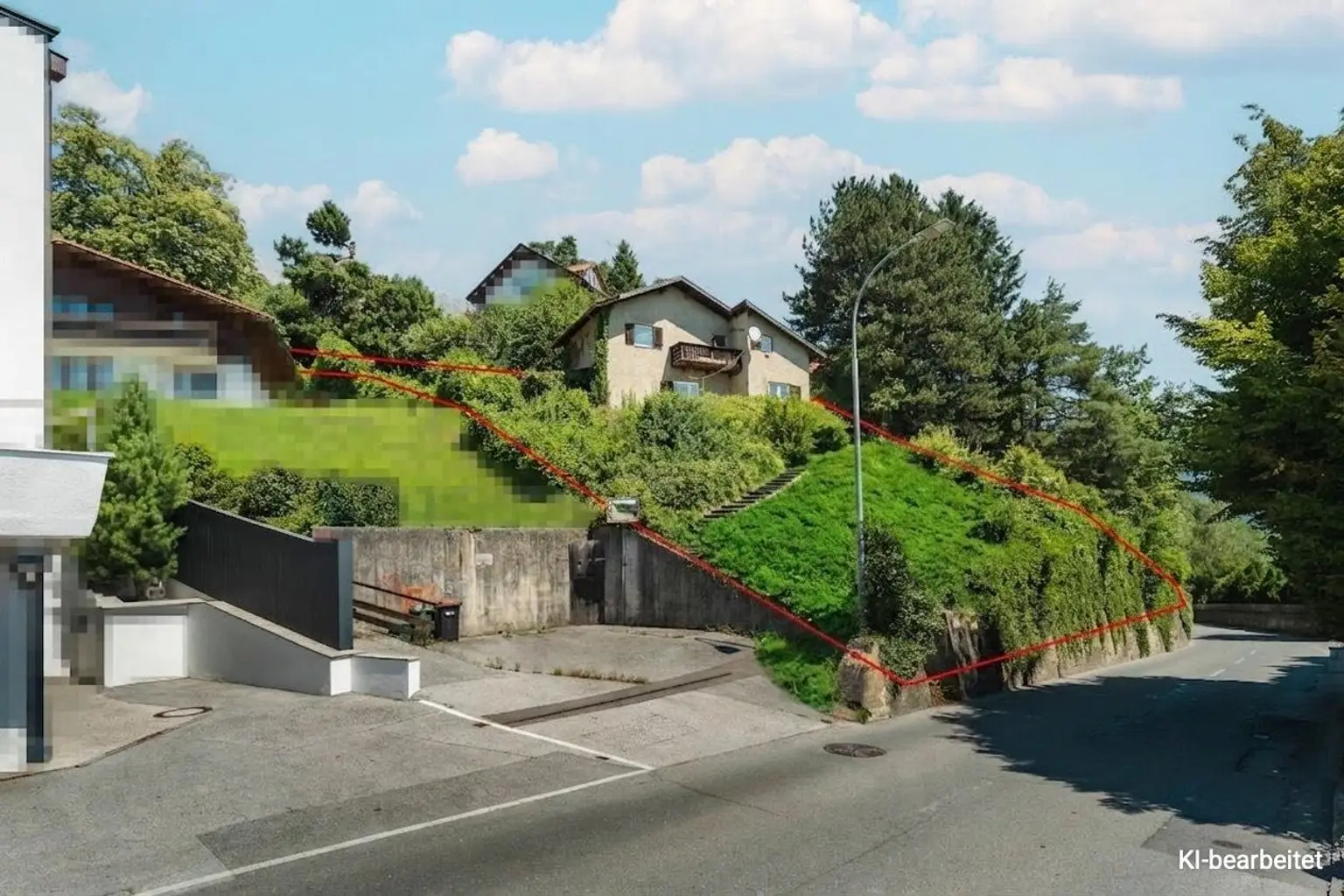 Grundstück mit Altbestand