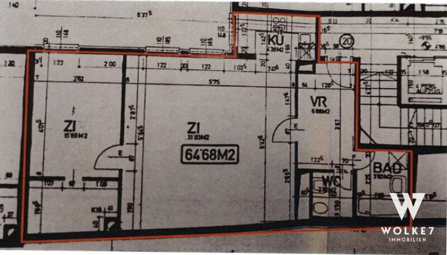 2-Zimmer-Wohnung mit hofseitiger Ausrichtung in Toplage | Absolute Ruhelage | Josefstädter Straße | Nähe U2, U6, Straßenbahn Linie 2