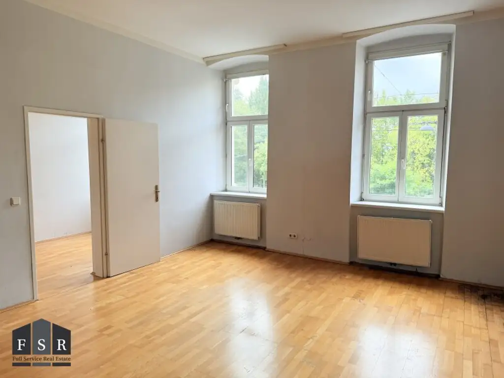 Helle 2,5 Zimmer Wohnung nahe Yppenplatz & Brunnenarkt - SANIERUNGSBEDÜRFTIG
