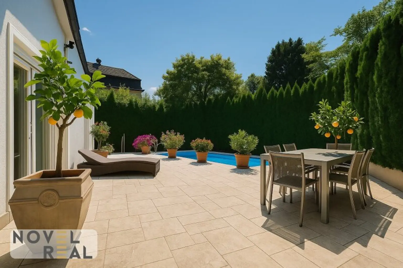 Exklusive Villa mit privatem Pool und idyllischem Garten in Toplage von Wien-Hietzing!