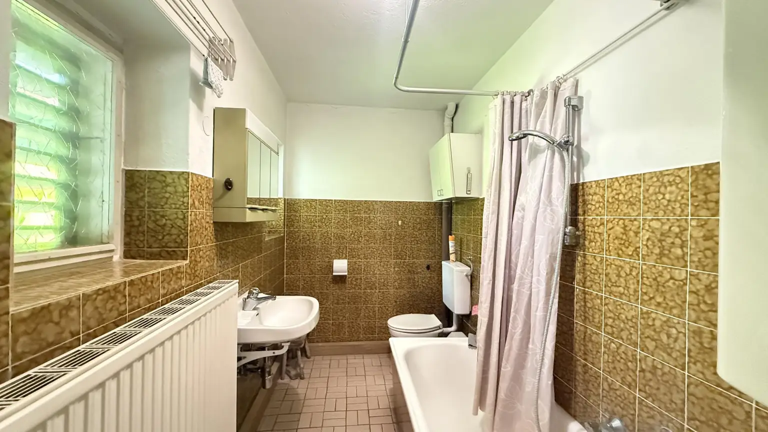 Badezimmer mit WC