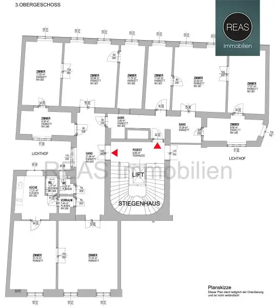 Klimatisiertes Büro bei neuer U5 Station! Repräsentatives Haus in bester Innenstadtlage bei der Votivkirche!