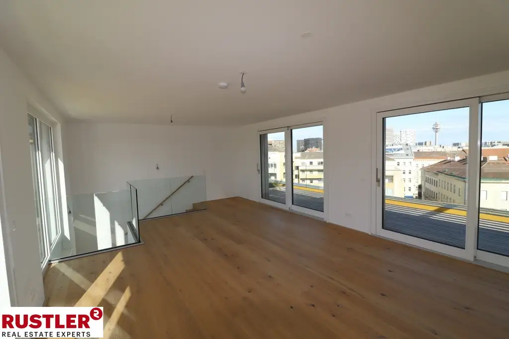 *Wohnen über den Dächern Wiens - Exklusive Dachgeschosswohnungen mit traumhaften Freiflächen*