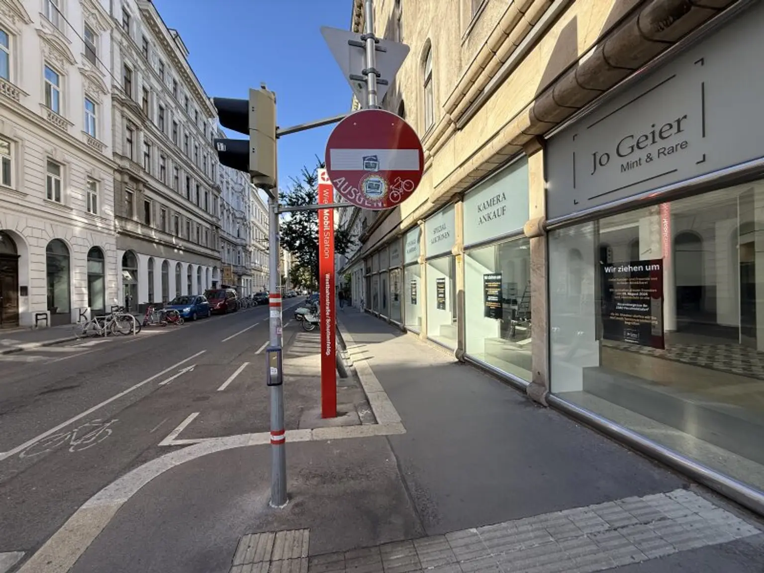 GESCHÄFTSLOKAL + FREQUENZLAGE + WESTBAHNSTRASSE!