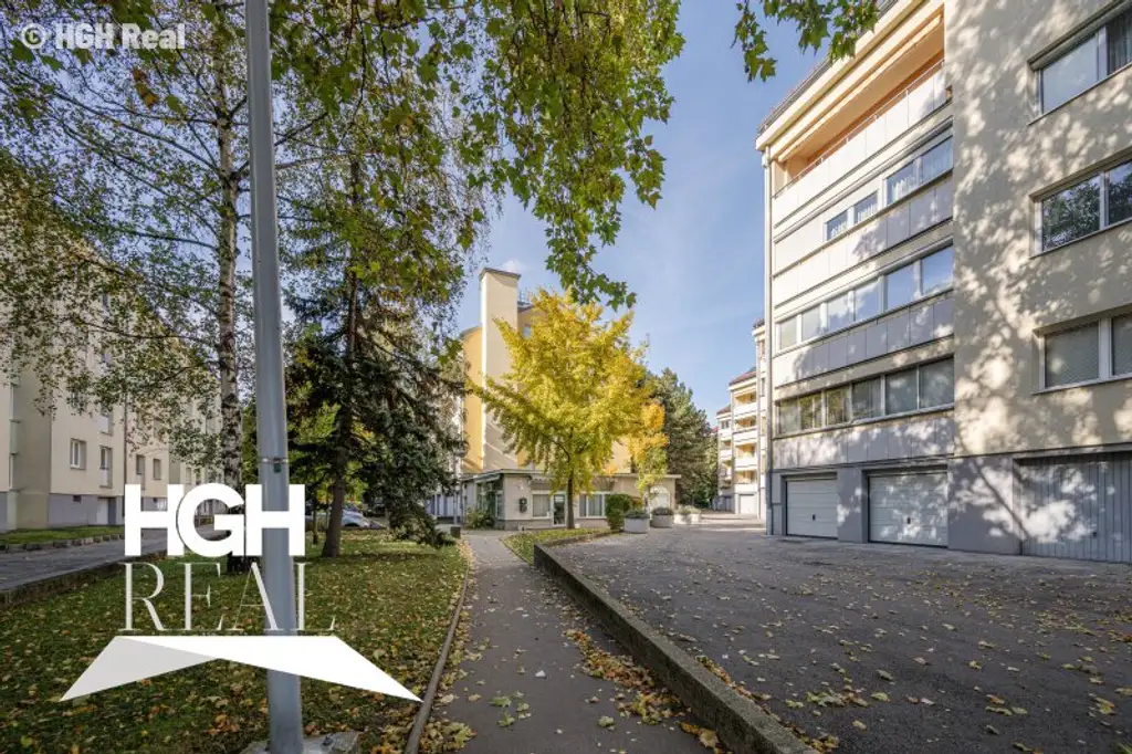 1220 Wien Helle 2-Zimmer Wohnung mit hofseitiger Loggia im 2. Liftstock Nähe U1 mit Potenzial für 3 Zimmer