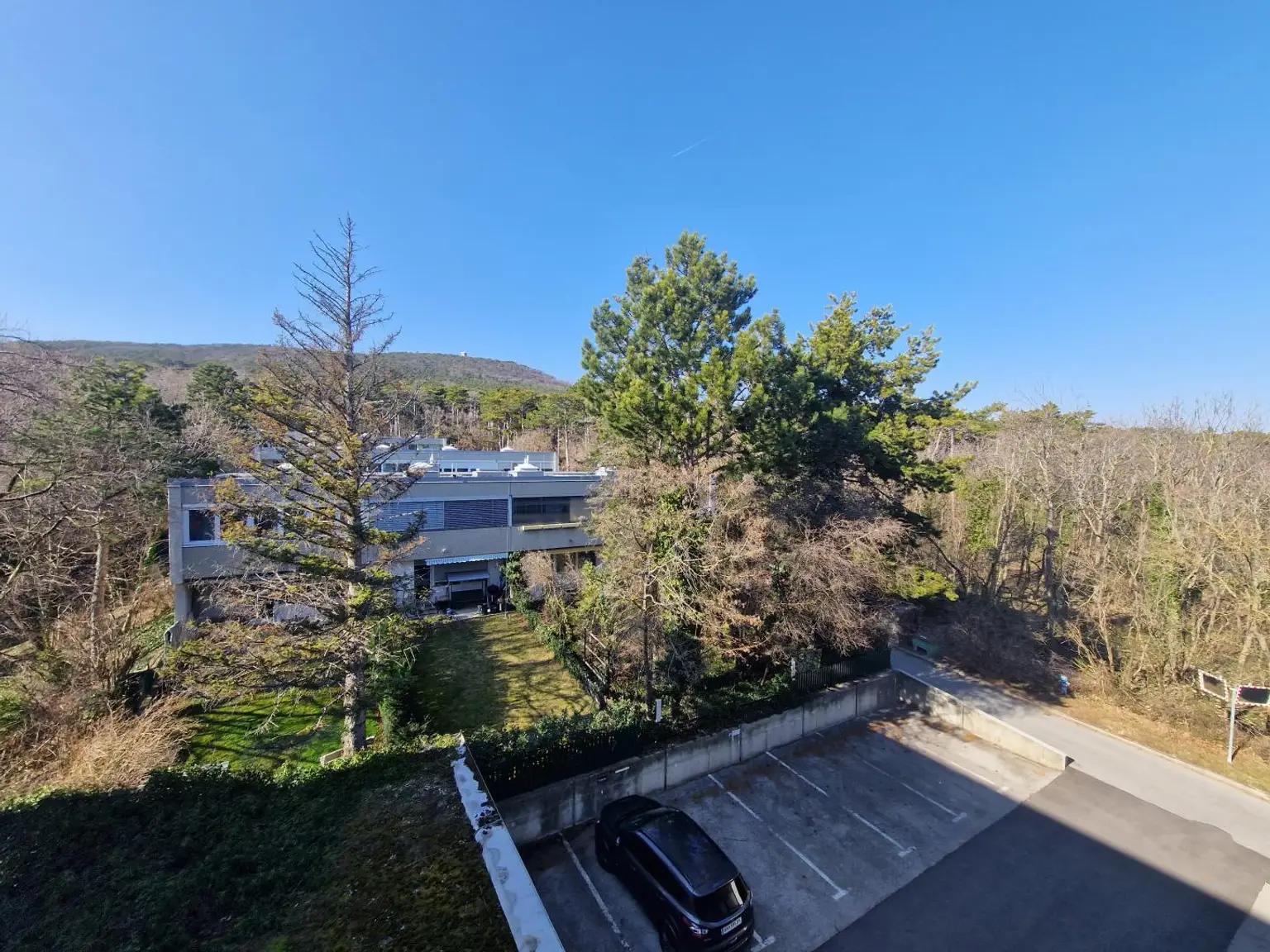 Aussicht Wohn- und Schlafzimmer