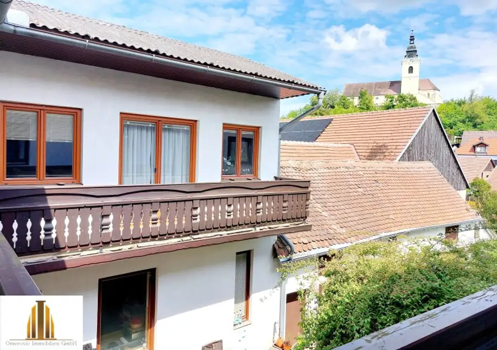 Einfamilienhaus mit ehemaligem Lokal, Stadel und Garten in Weitersfeld im Bezirk Horn!