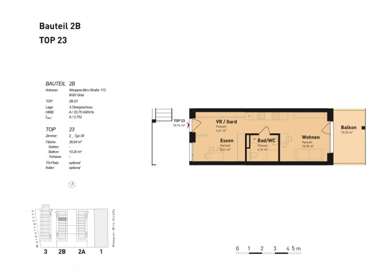 Grundriss: Waagner-Biro-Straße 109-115