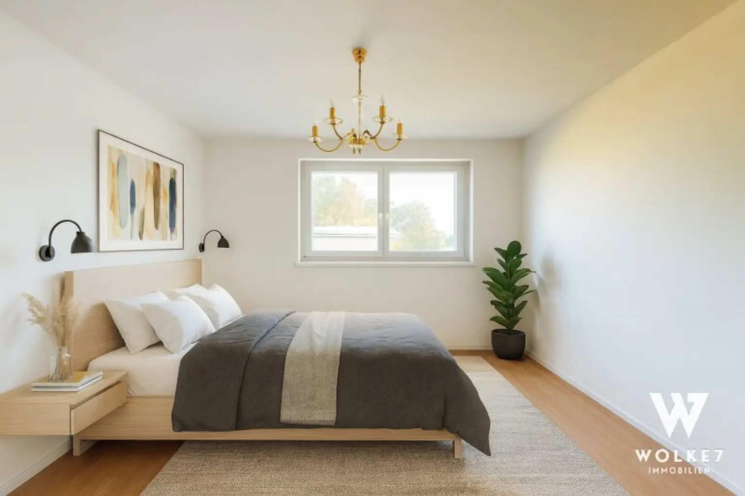 Helle 3-Zimmer-Wohnung mit Loggia nahe Kagraner Platz (U1)