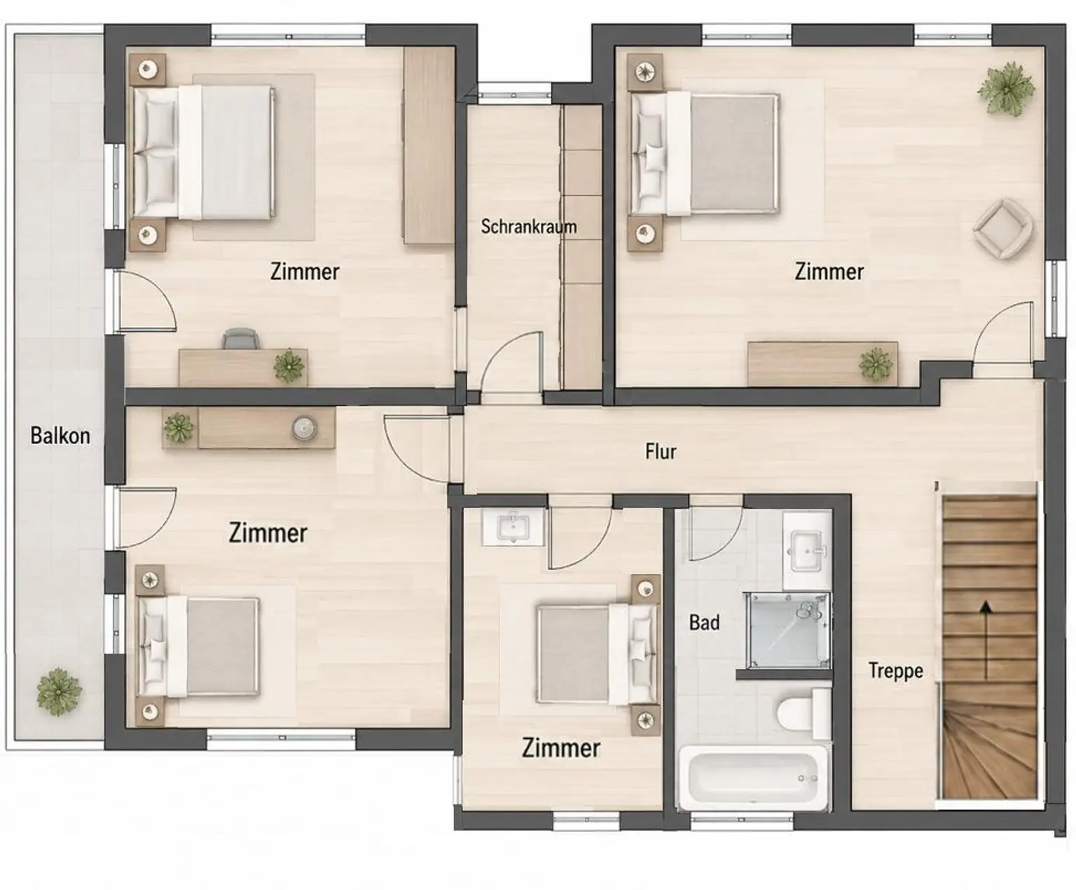 2D Grundriss OG