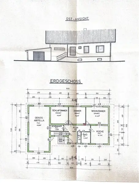 Erdgeschoss Plan