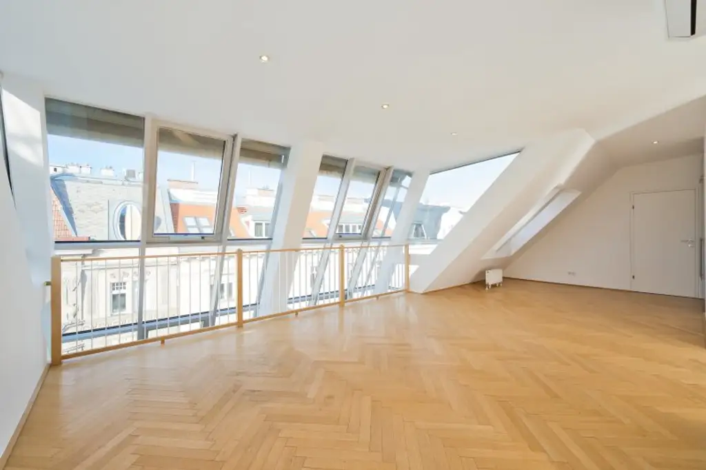 Panoramablick: Maisonette mit zwei Terrassen & 35m² Studio in der Josefstadt!