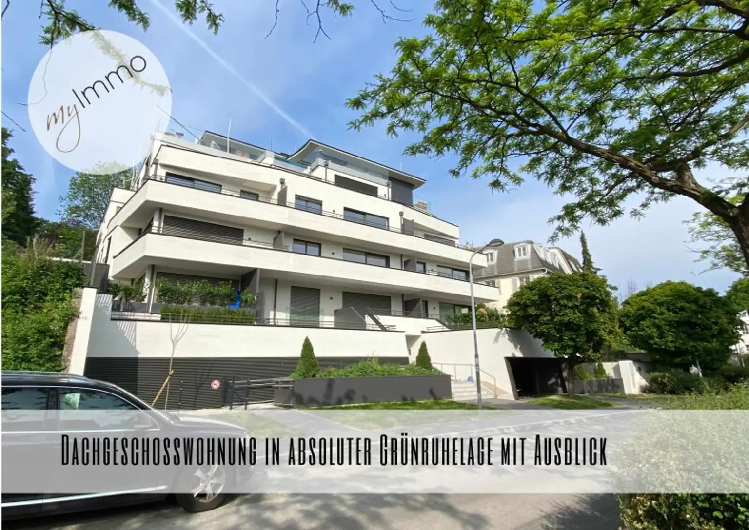 Dachgeschosswohnung in absoluter Grünruhelage mit Ausblick