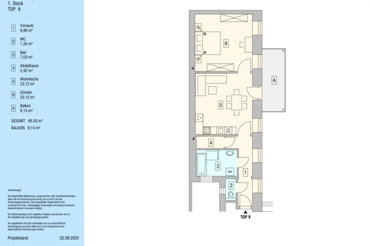 ++NEU++ Fantastische 2-Zimmer Altbauwohnung mit Balkon