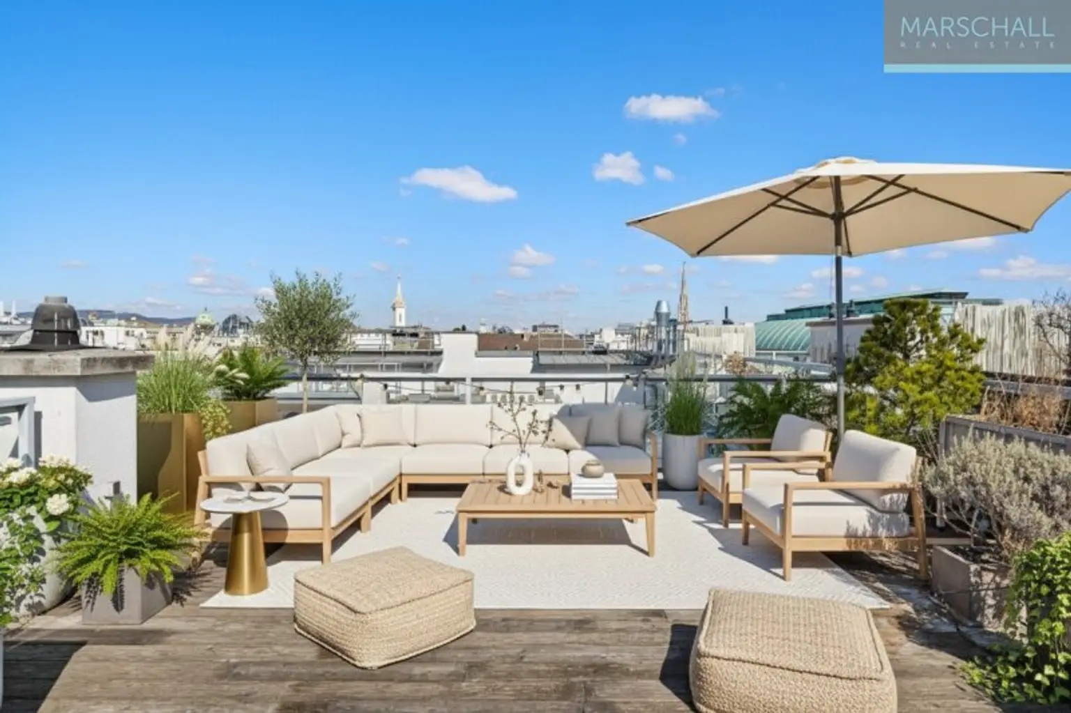 Luxuspenthouse mit Terrassen in Toplage direkt bei der Wiener Staatsoper