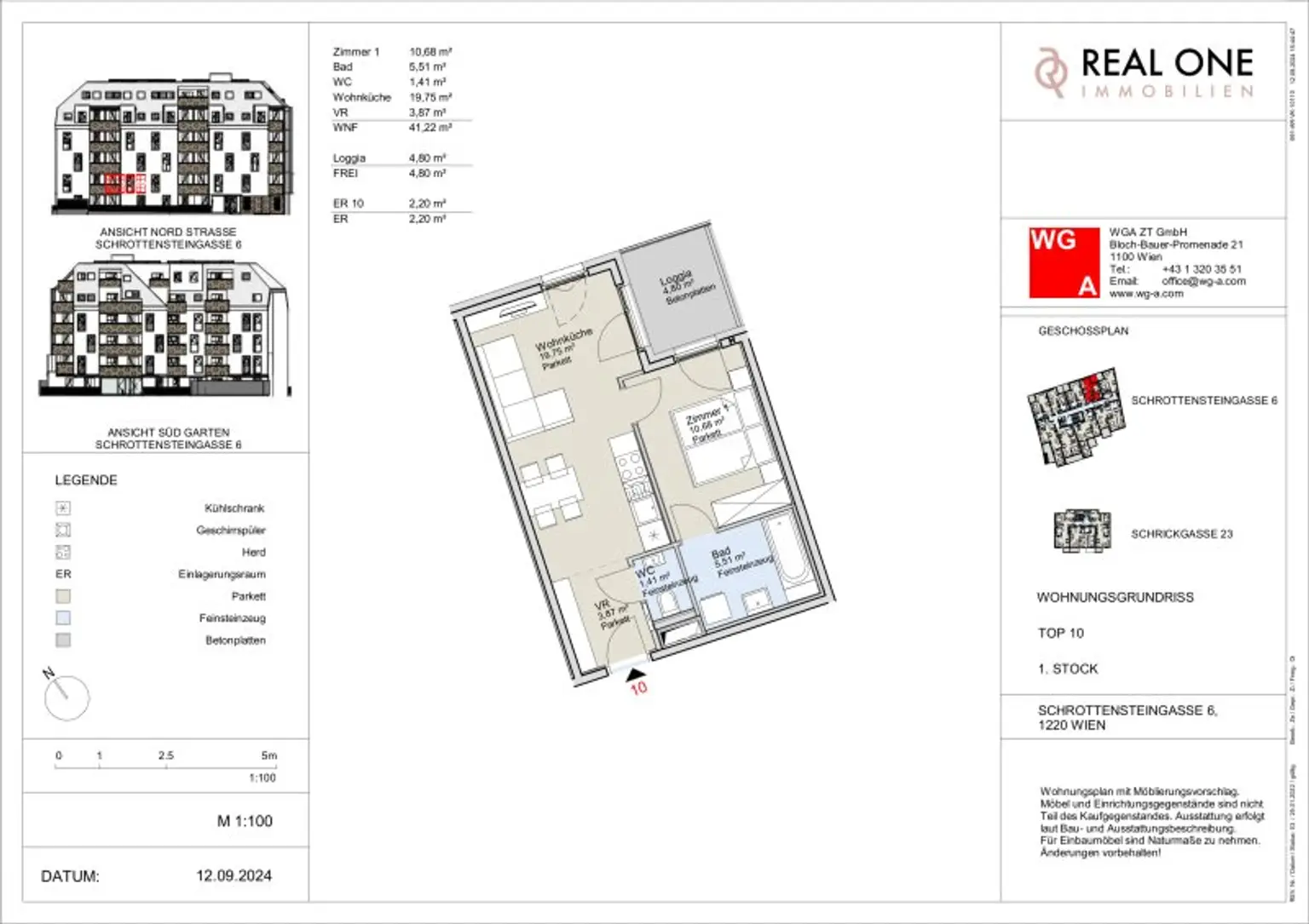 Schöne 2-Zimmer Wohnung mit en-suite Badezimmer! Exklusiver Neubau mit Erstbezug - PROVISIONSFREI