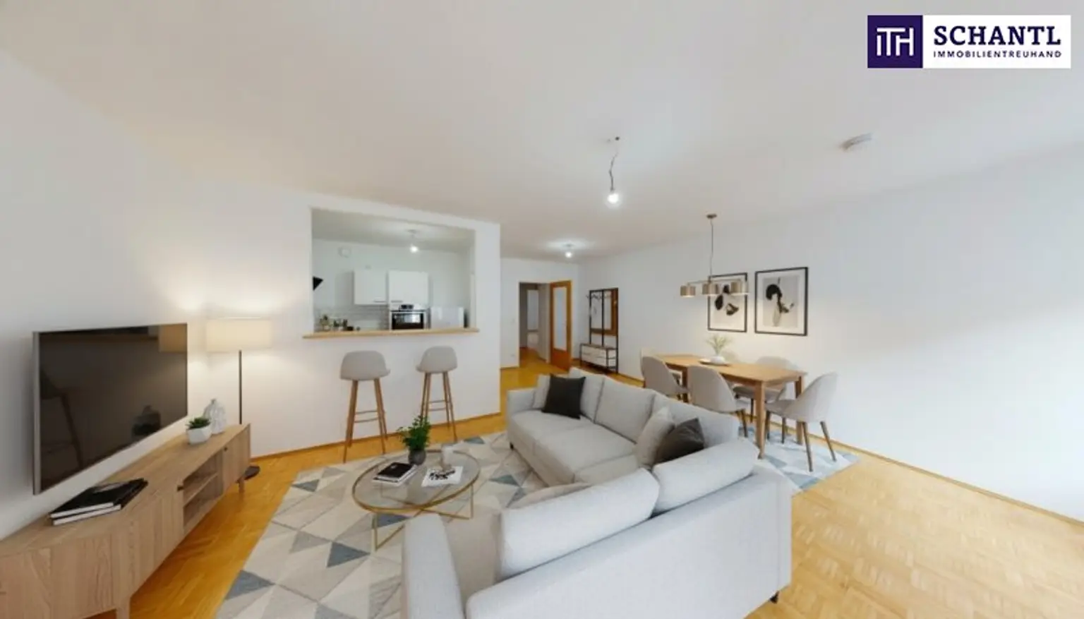 Erstbezug nach Sanierung: Moderne Stadtwohnung in zentraler Lage in Graz: 65 m² - 2 Zimmer - große Wohnküche & Eigengarten! Gleich anfragen und Besichtigungstermin vereinbaren! PROVISIONSFREI!