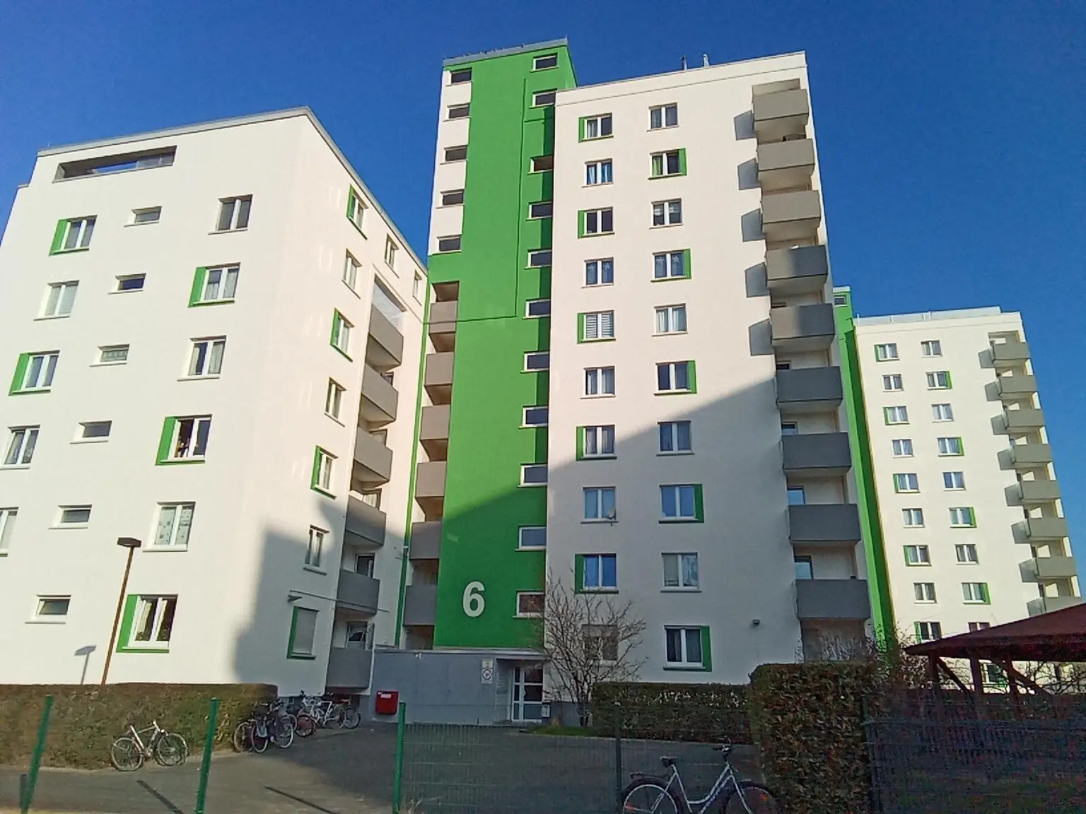 Außenansicht Hauseingang