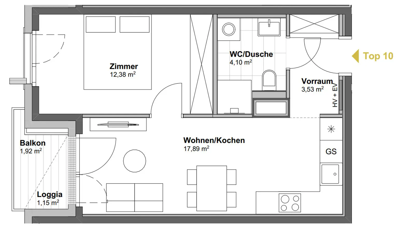 DAVID 59: (T)Raumwunder! Zeit zum Genießen mit westseitigem Balkon