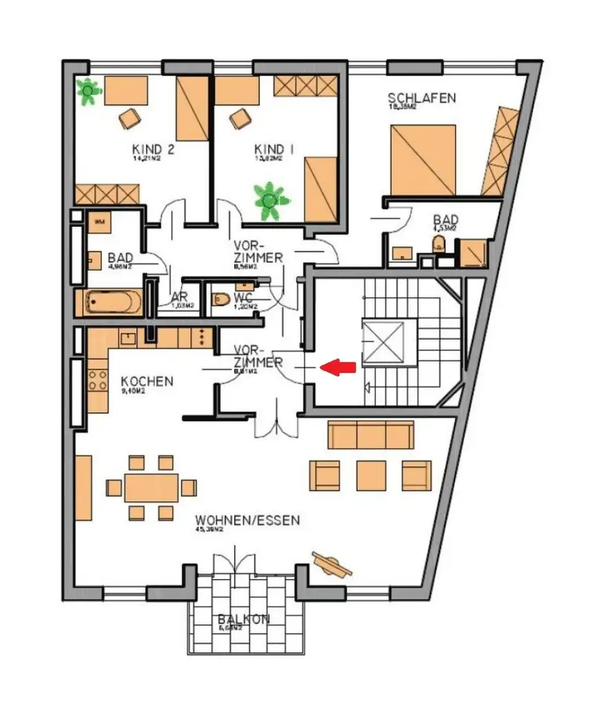 TRAUMHAFTE NEUBAUWOHNUNG IN GRÜN-RUHELAGE | HELLE 4 ZIMMER MIT BALKON | TOPLAGE