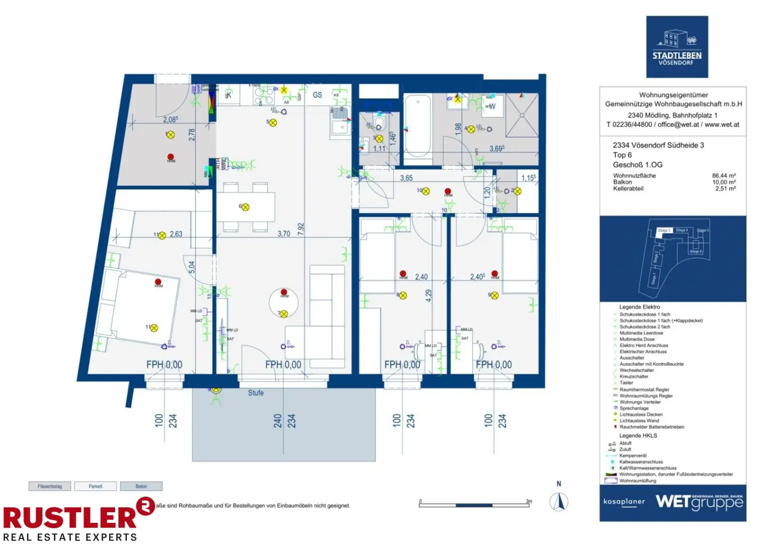 Stiege 3 Top 06