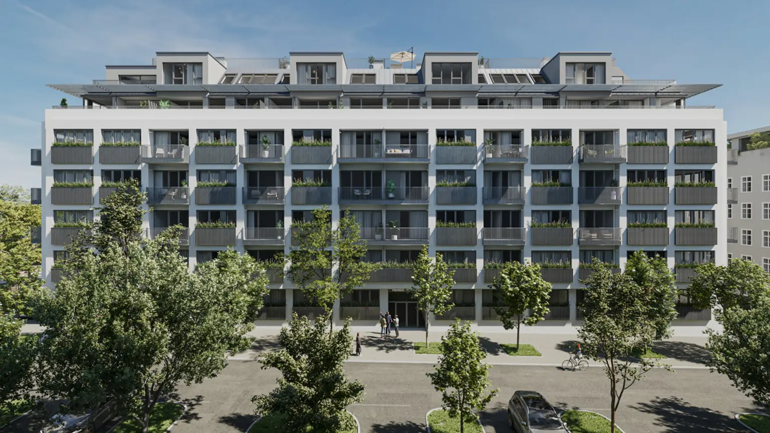 NEU! Schnäppchen Hit neben der U6 Burggasse: WOHNEN AM PARK - Urban & Grün