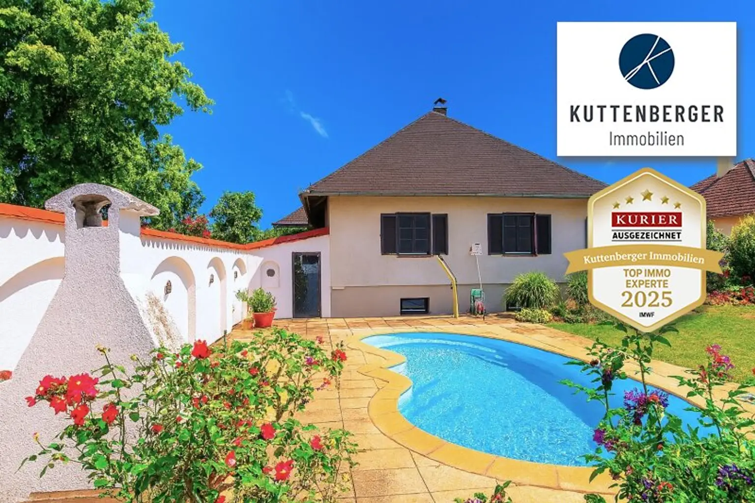Traumhaftes Gartenparadies mit Pool