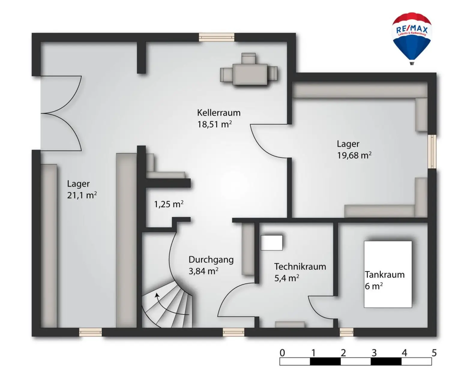 Grundriss Keller 1605 5341