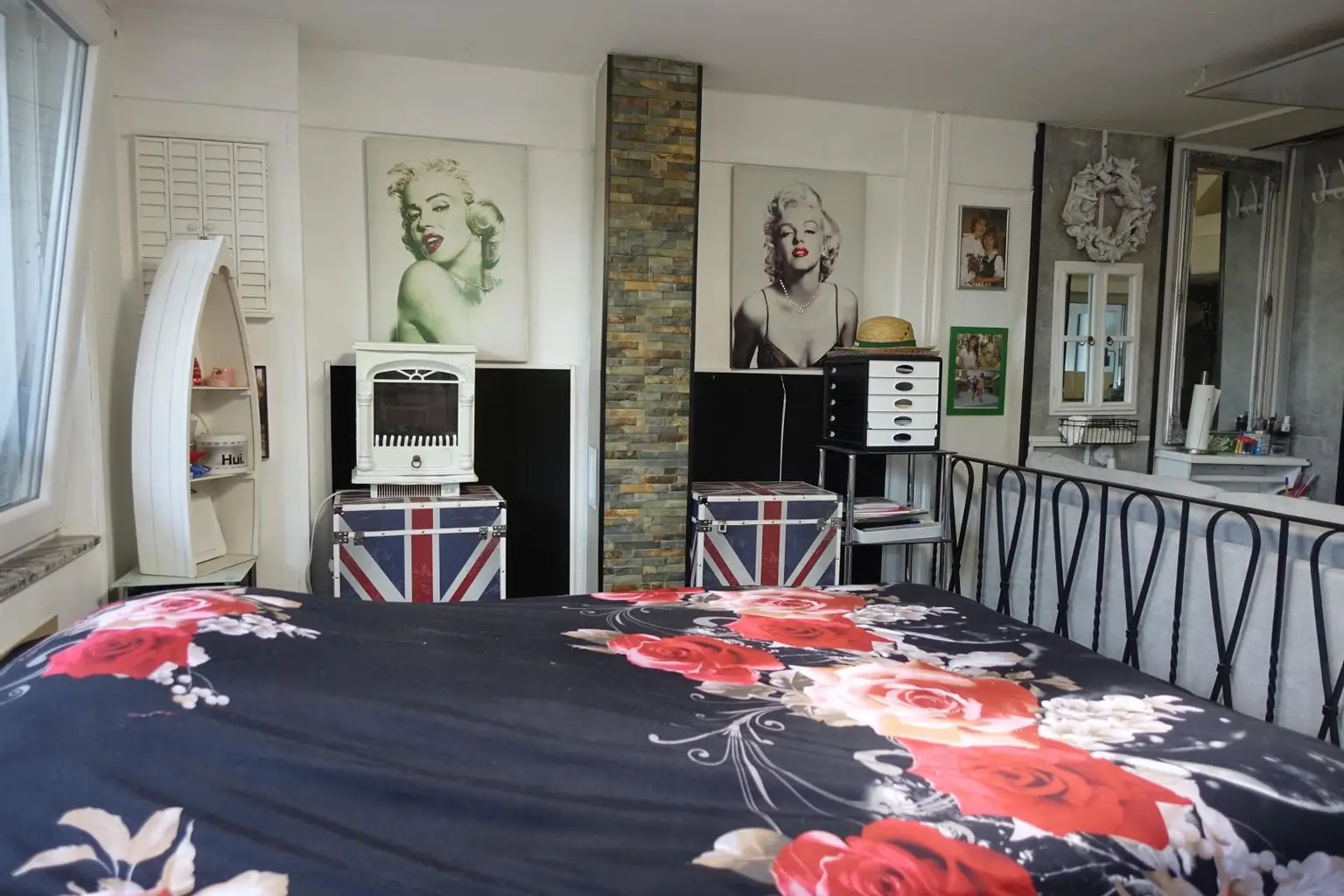 Schlafbereich kleine Wohnung