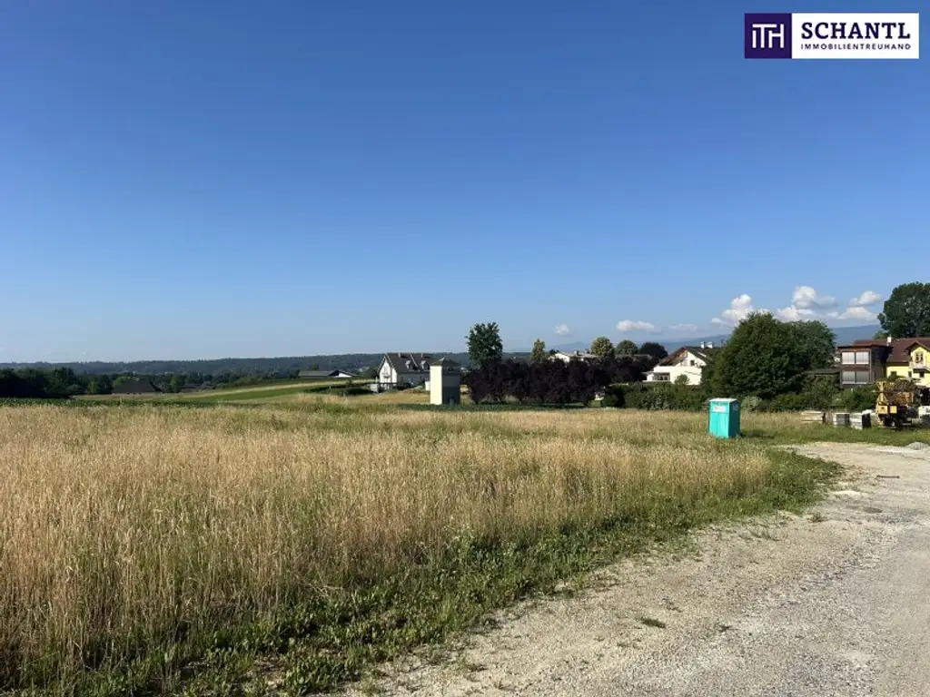 Traumgrundstück mit Weitblick in familiärer Wohnlage! In 8501 Lieboch!