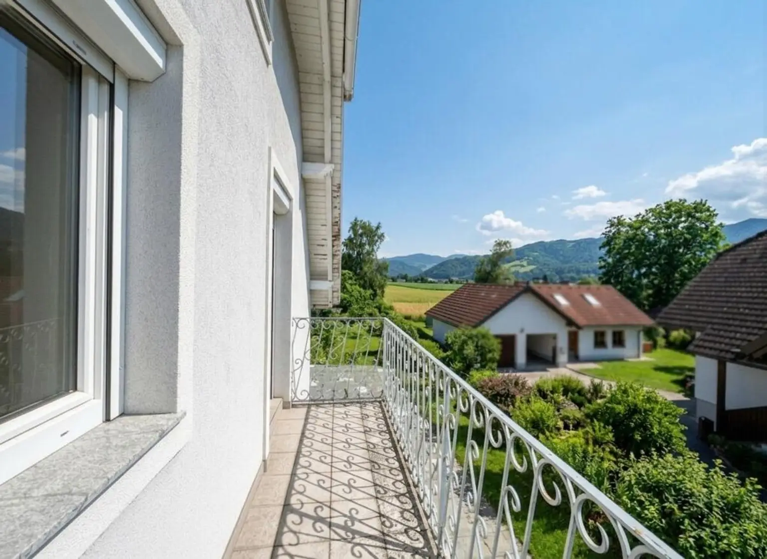 Balkon mit Aussicht