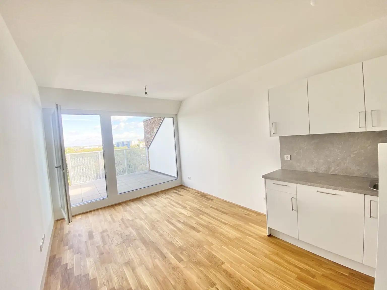 U3  ERSTBEZUG Top Anlage Dachwohnung 2 Zimmer + Terrasse =DAS LAURENZ= 1 bedroom apartment+terrace