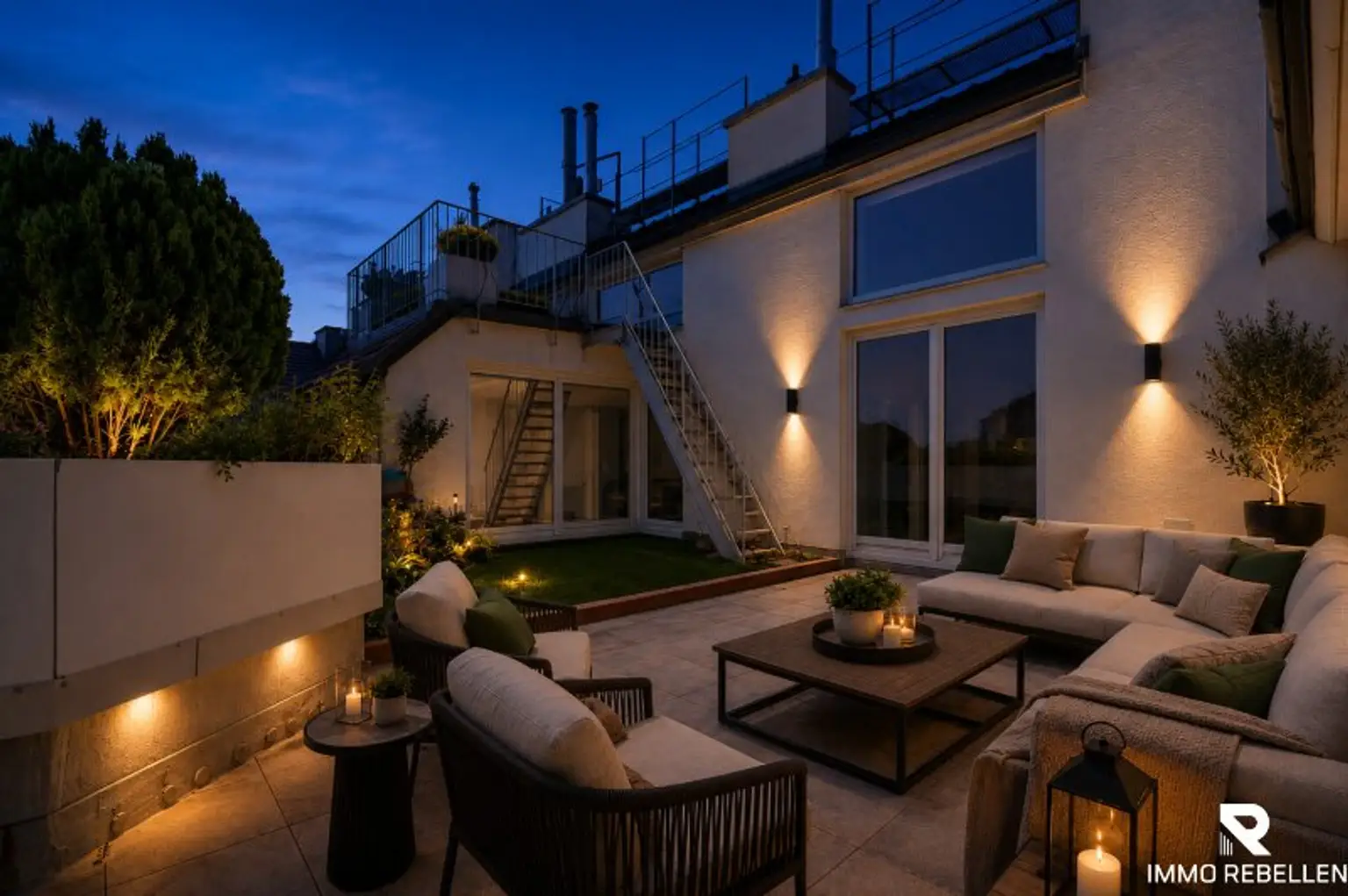 Visualisierung Terrasse