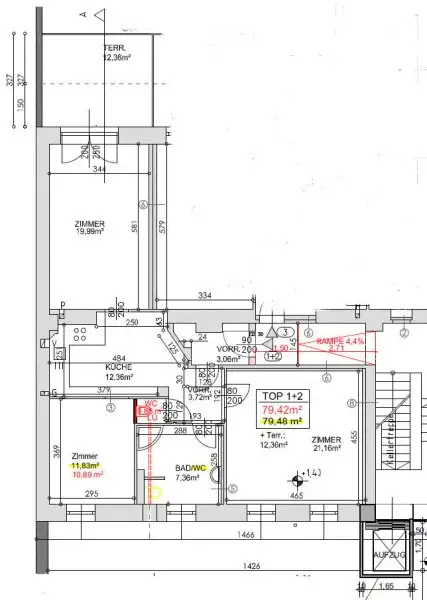 Mitten im 5.! Westterrasse - Top renovierte, große, sonnige Wohnung - Ruhelage