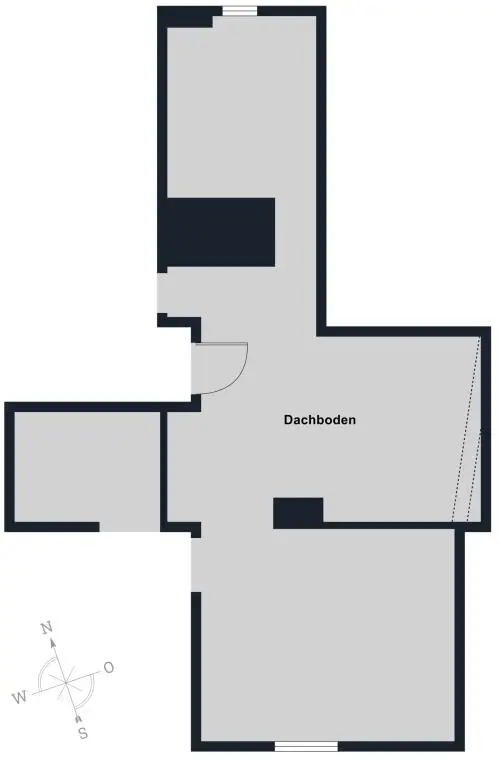 Grundriss ohne Maßstab - DG