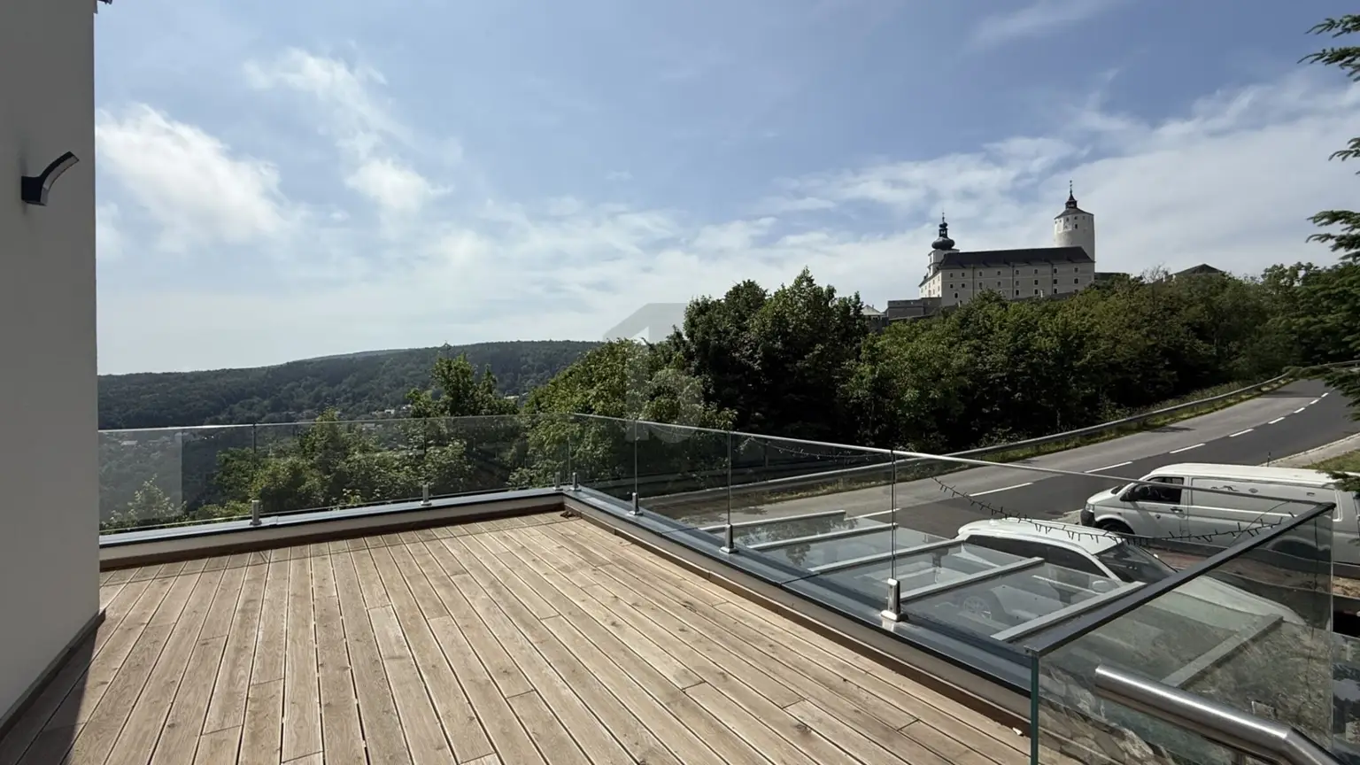 PANORAMAHAUS MIT KELLER & GÄSTEHAUS - DIE BURG ZUM GREIFEN NAH
