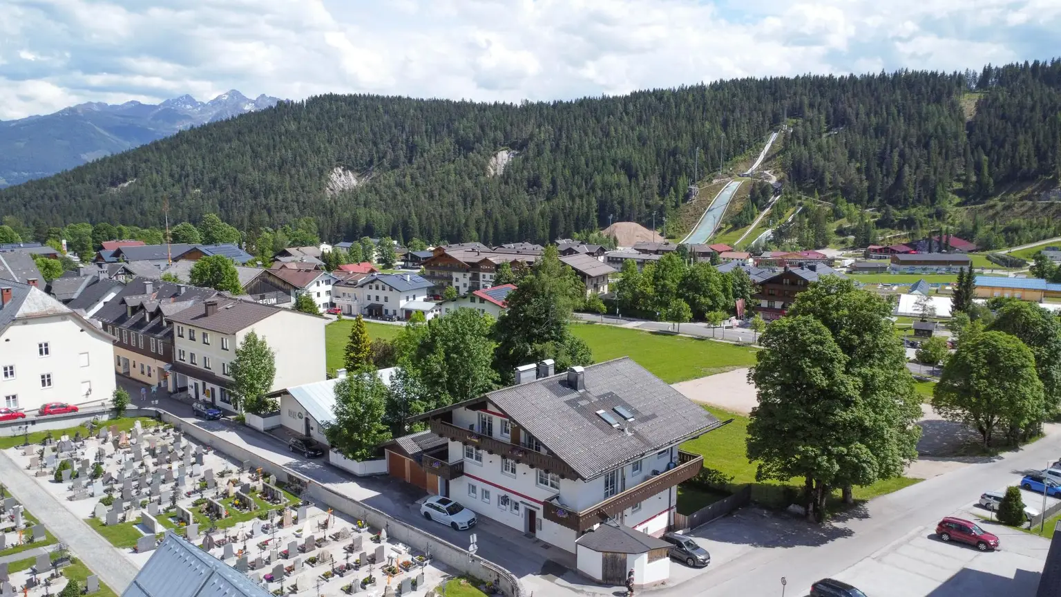 Ramsau Ort Zentrum Detail