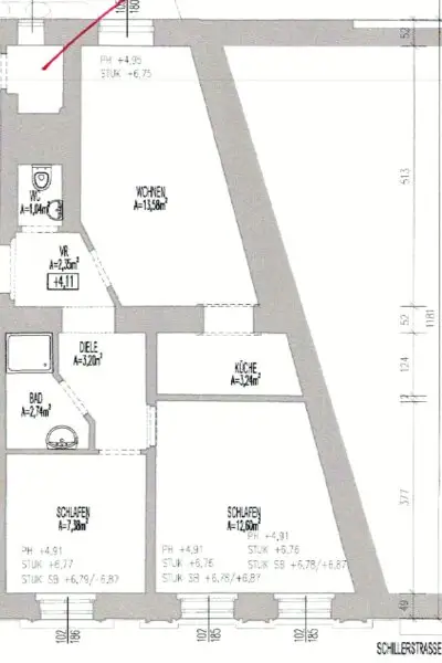 Klein UND Fein - Gemütliche 3-Zimmer-Wohnung mit neuer Einbauküche ab Mitte November!