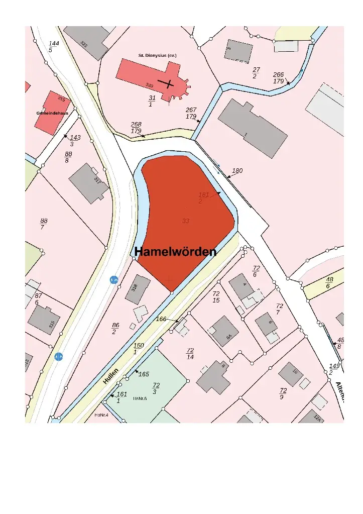 Auszug Liegenschaftskarte