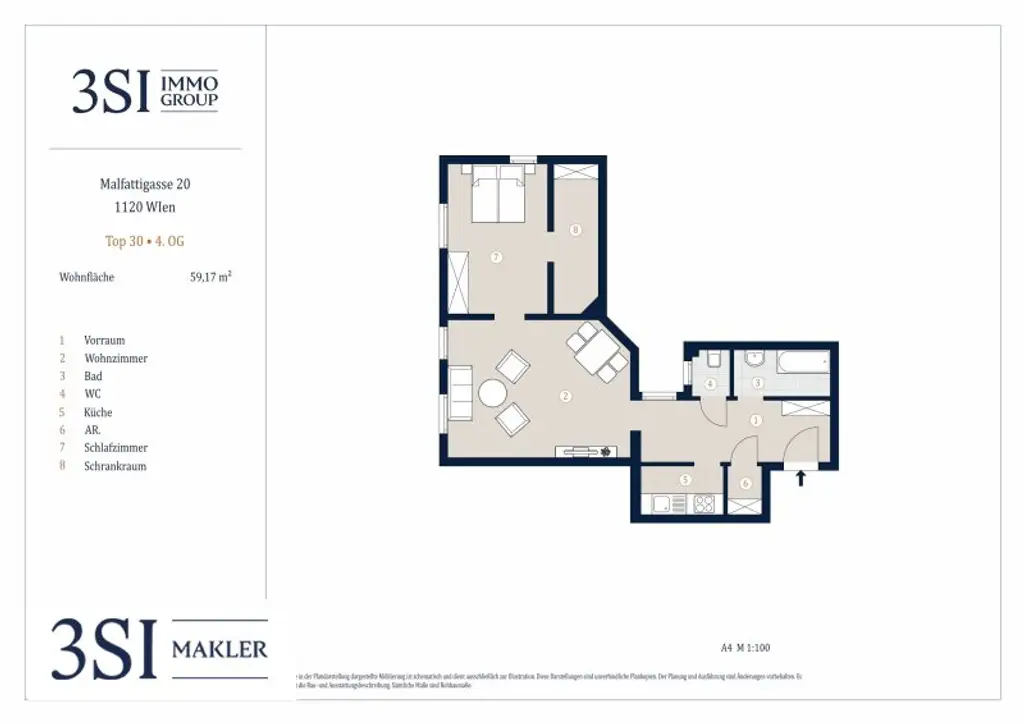 2-Zimmer Altbauflair im 12. Bezirk