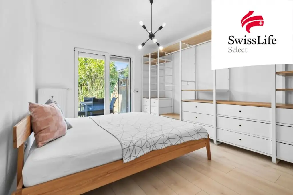 Begehrte Wohnlage: Mietwohnung mit Garten und TG-Stellplatz in Gneis