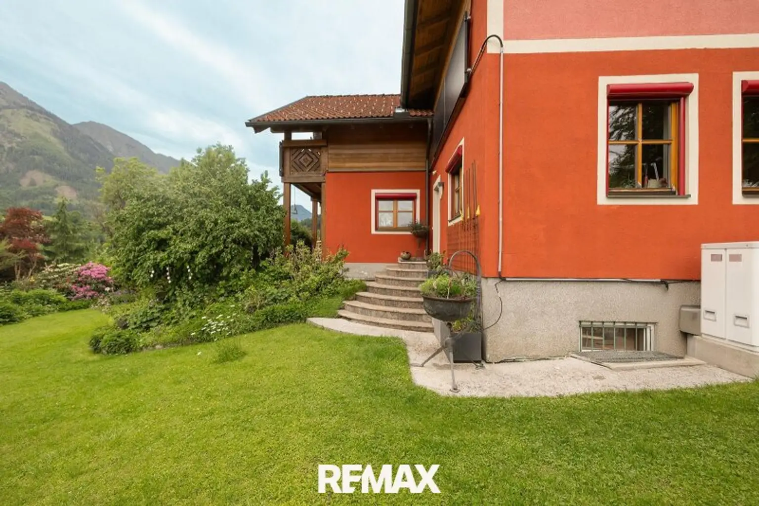 Garten mit Haus