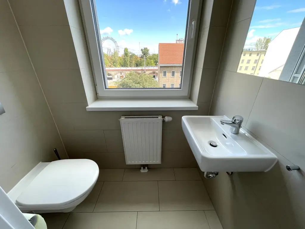 5.OG!! 2-Zimmer-Neubauwohnung mit Blick aufs Riesenrad