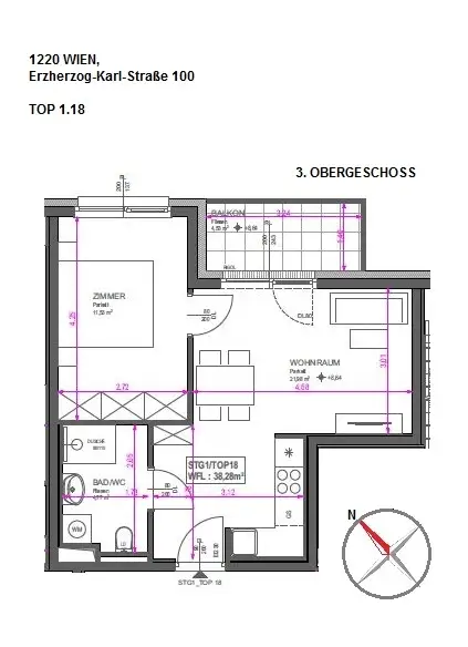 2-Zimmer-Wohnung im Neubau – Erstbezug, Parkblick, hochwertige Ausstattung