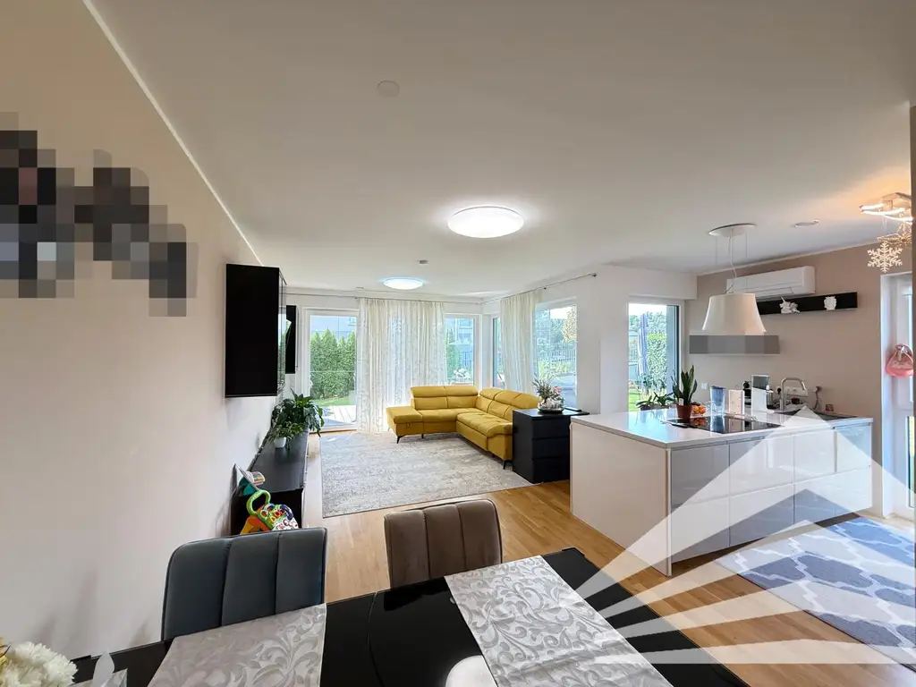 Moderne 3 Zimmerwohnung mit 177 m² Eigengarten in Linz/Pichling!