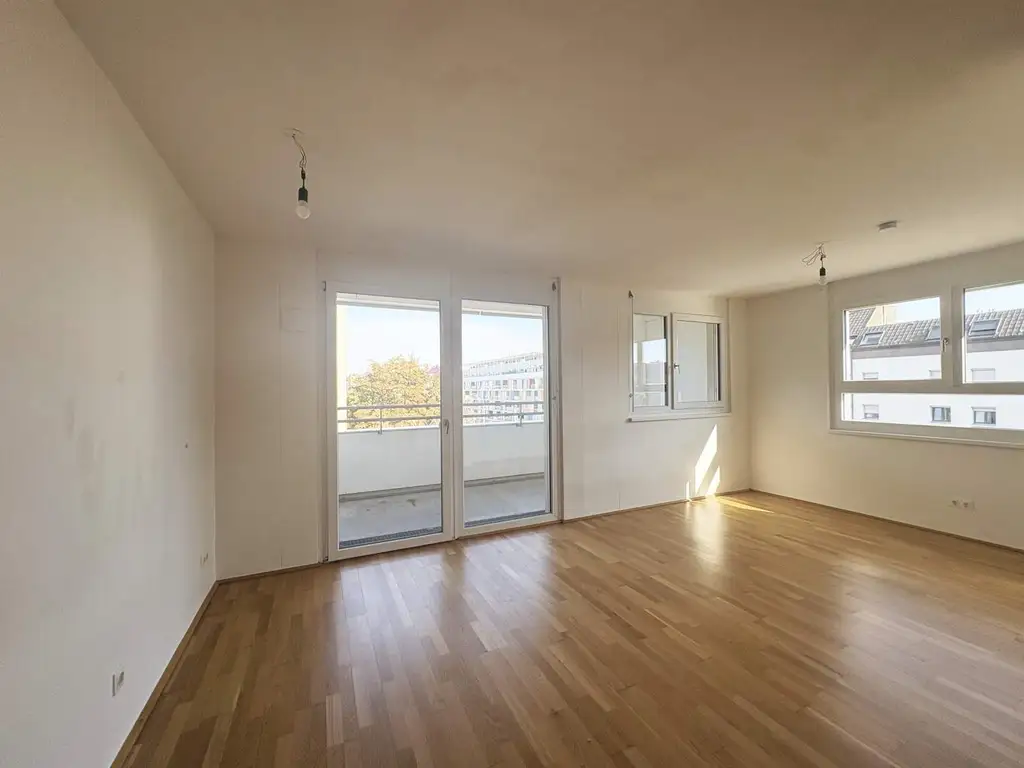Q11 Leben in Simmering - 
Helle 2-Zimmer-Wohnung mit Loggia und Deckenkühlung!