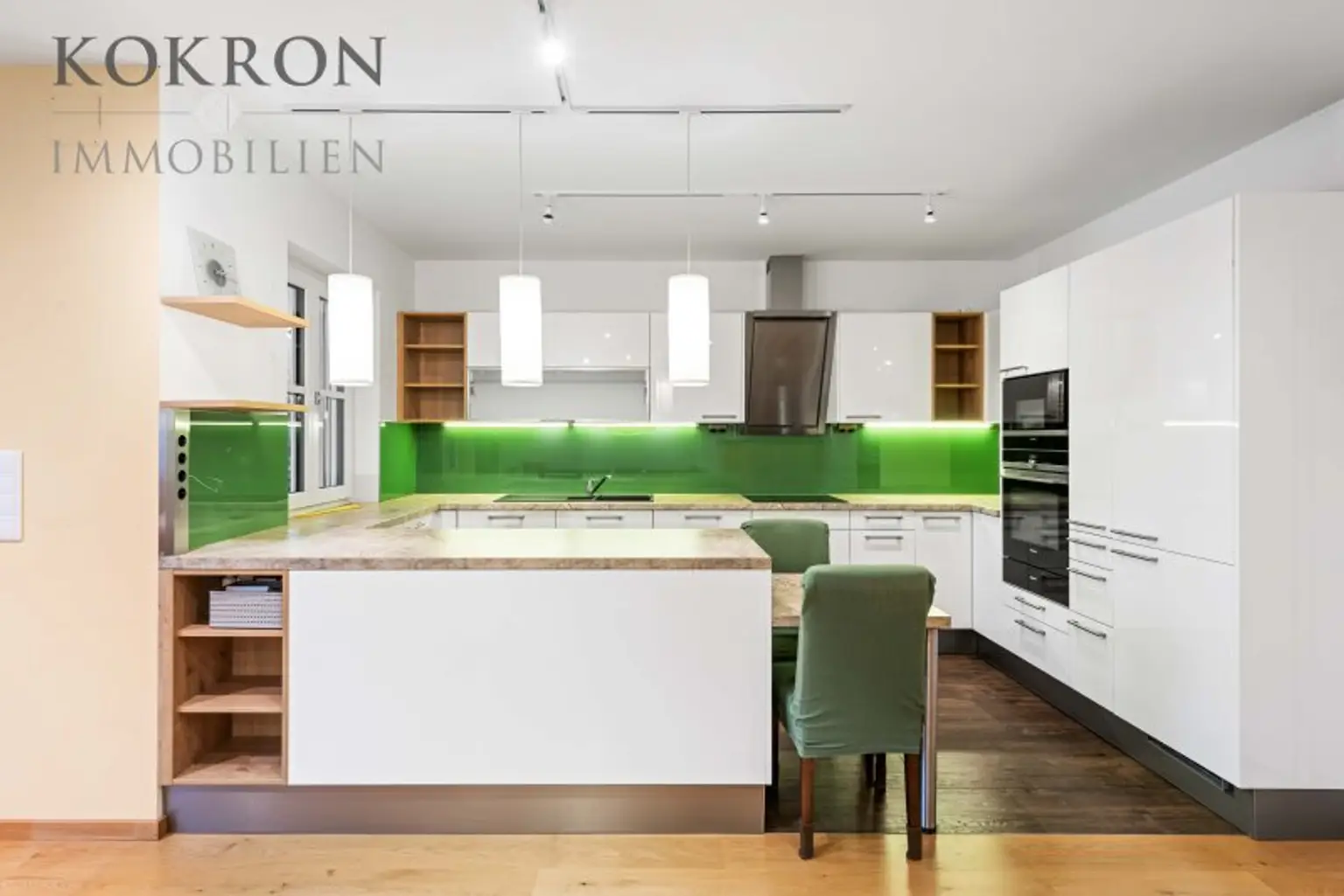 Moderne offene Küche