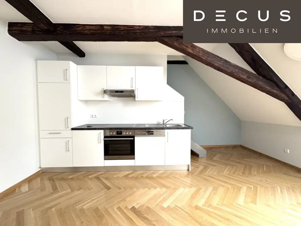 | STILVOLLE & EXKLUSIVE DACHGESCHOSSWOHNUNG IM HERZEN VON GRAZ | 2 ZIMMER-MAISONETTE | TOP LAGE