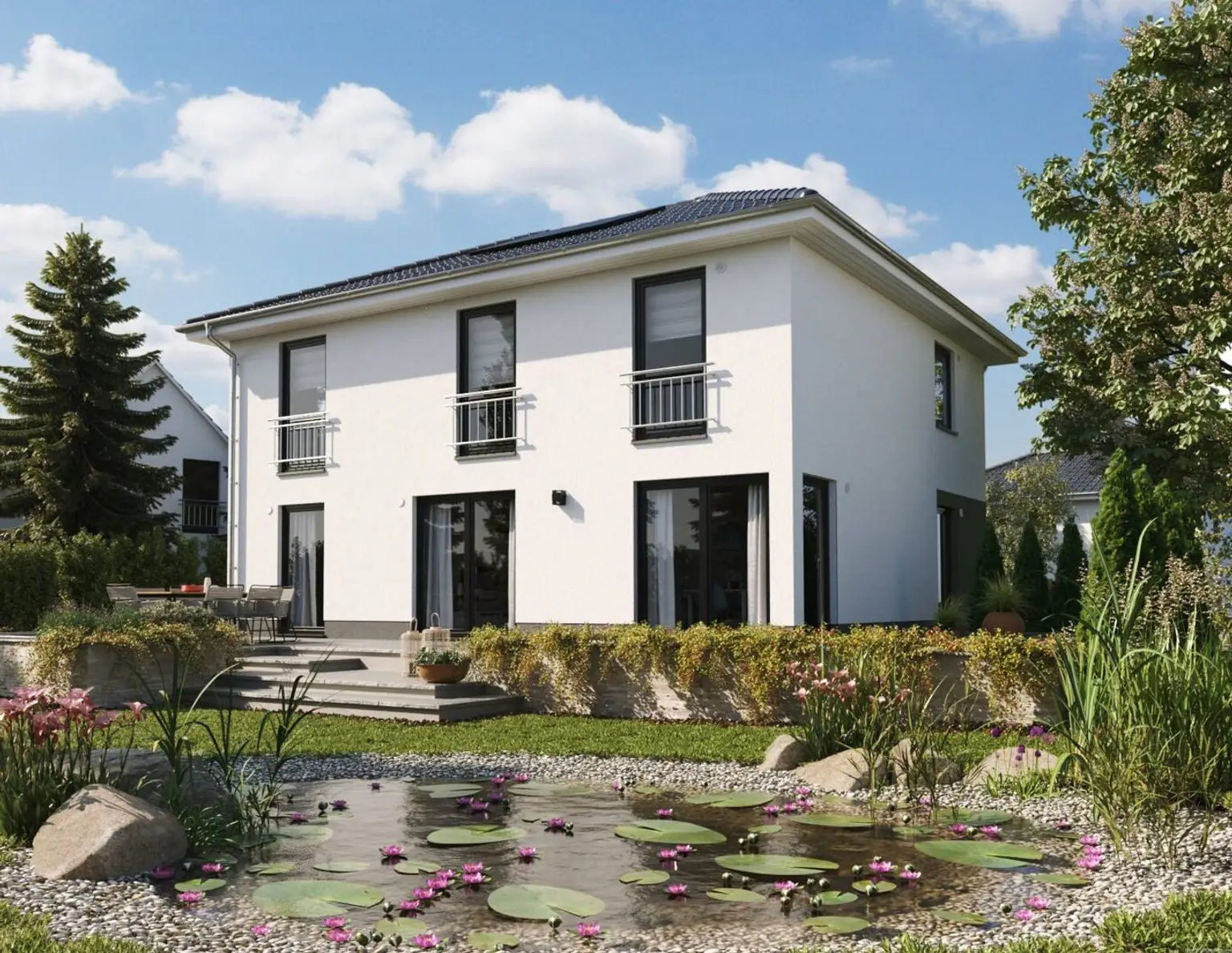 Schlüsselfertige Stadtvilla in Massivbauweise mit Fixpreisgarantie in Vomperbach (Grundstück vorhanden)